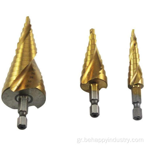 Σημείο τρυπανιών Bits Titaniumstep Drill Bit Σετ